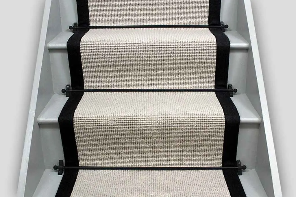 Loop pile stair sisal
