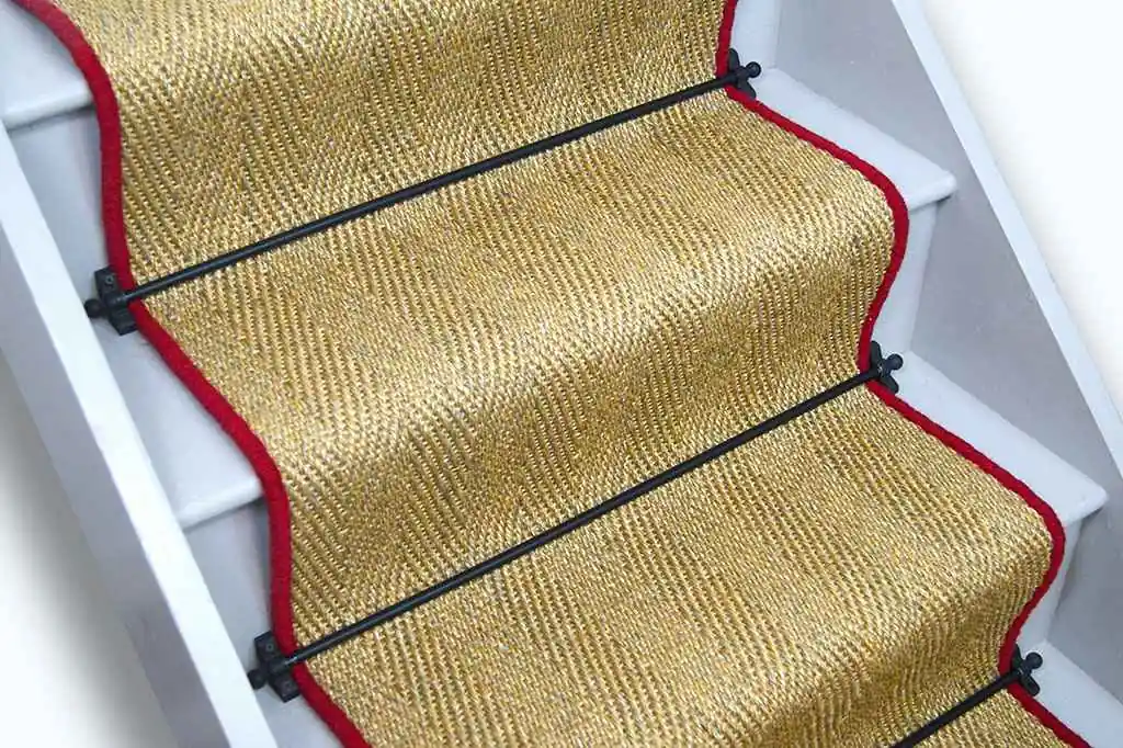 Oatmeal Herringbone Sisal Stair Runner