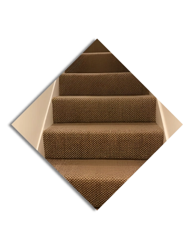 Sisal Stair Carpet install in Dubai home